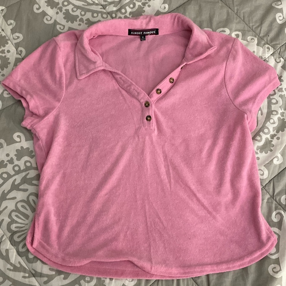 Y2K Almost Famous Collared Shirt Size XL